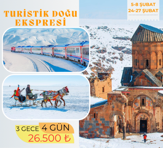 Turistik Doğu Ekspresi turu – Kars, Erzincan-Kemaliye, Sivas-Divriği