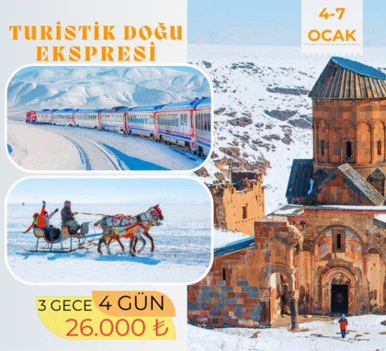 Turistik Doğu Ekspresi turu – Kars, Erzincan-Kemaliye, Sivas-Divriği