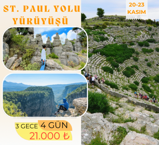 St. Paul Yolu yürüyüş turu