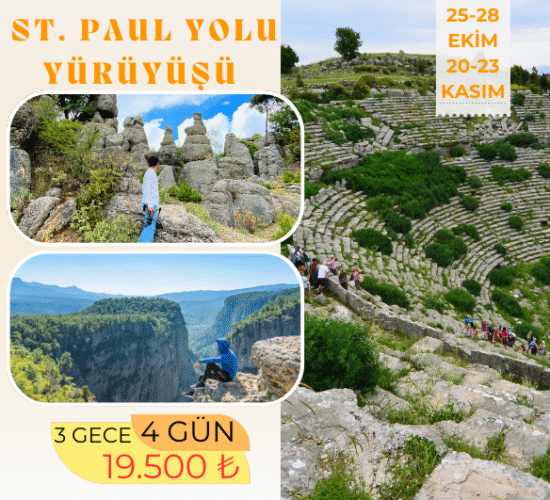 St. Paul Yolu yürüyüş turu